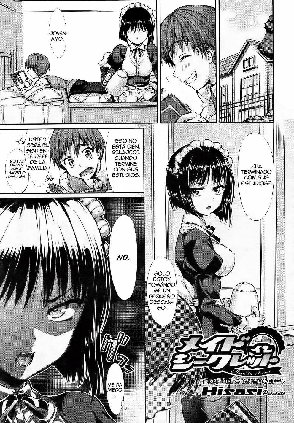 [Hisasi] Maid in Secret (COMIC Megastore 2011-05) [Spanish] [Biblioteca Hentai] page 1 full