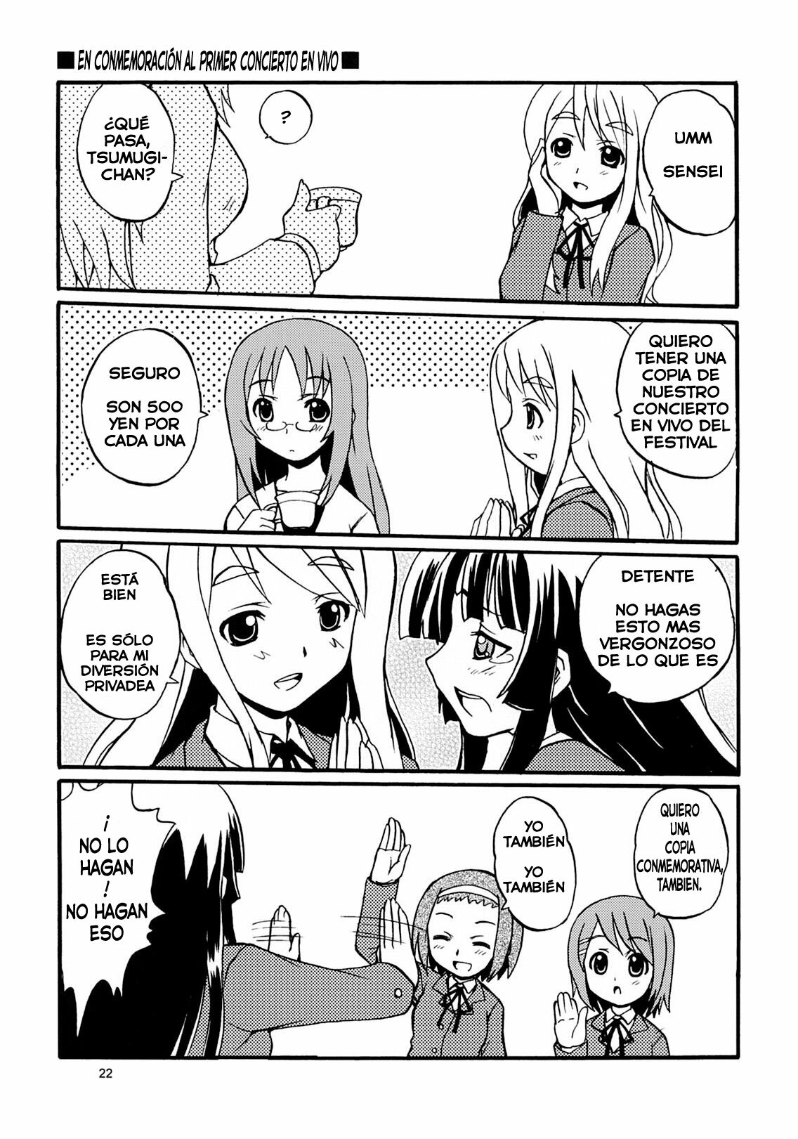 (COMIC1☆3) [Sukapon-dou (Kagawa Tomonobu, Yano Takumi)] Lazy Lazy (K-ON!) [Spanish] {Serkol} page 21 full