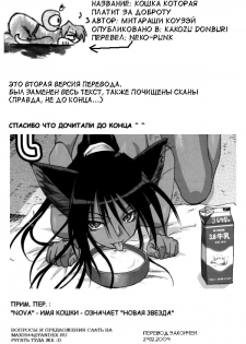 [Mitarashi Kousei] Neko no Ongaeshi | Кошка, которая платит за доброту (Kazoku Donburi) [Russian] [Neko-Punk] - page 21