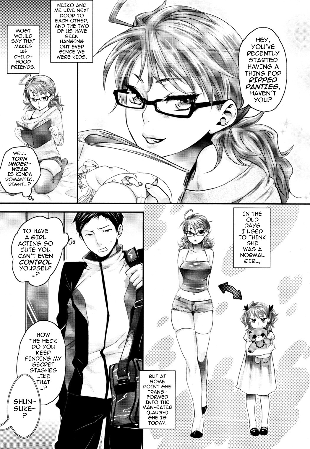 [Amatake Akewo] Aisare Shouwaru Love Bitch | My Adoring Ill-tempered Nympho Love Ch. 1-3 [English] {darknight} page 3 full