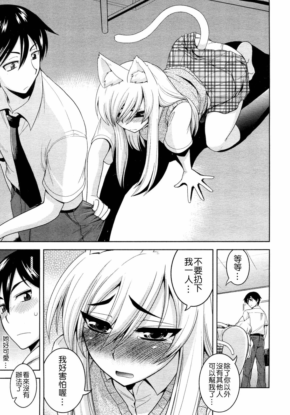 [Yamada Shouji] Tabekko Doubutsu (Neko hen) (COMIC Aun 2010-04) [Chinese] [Nice漢化] page 7 full