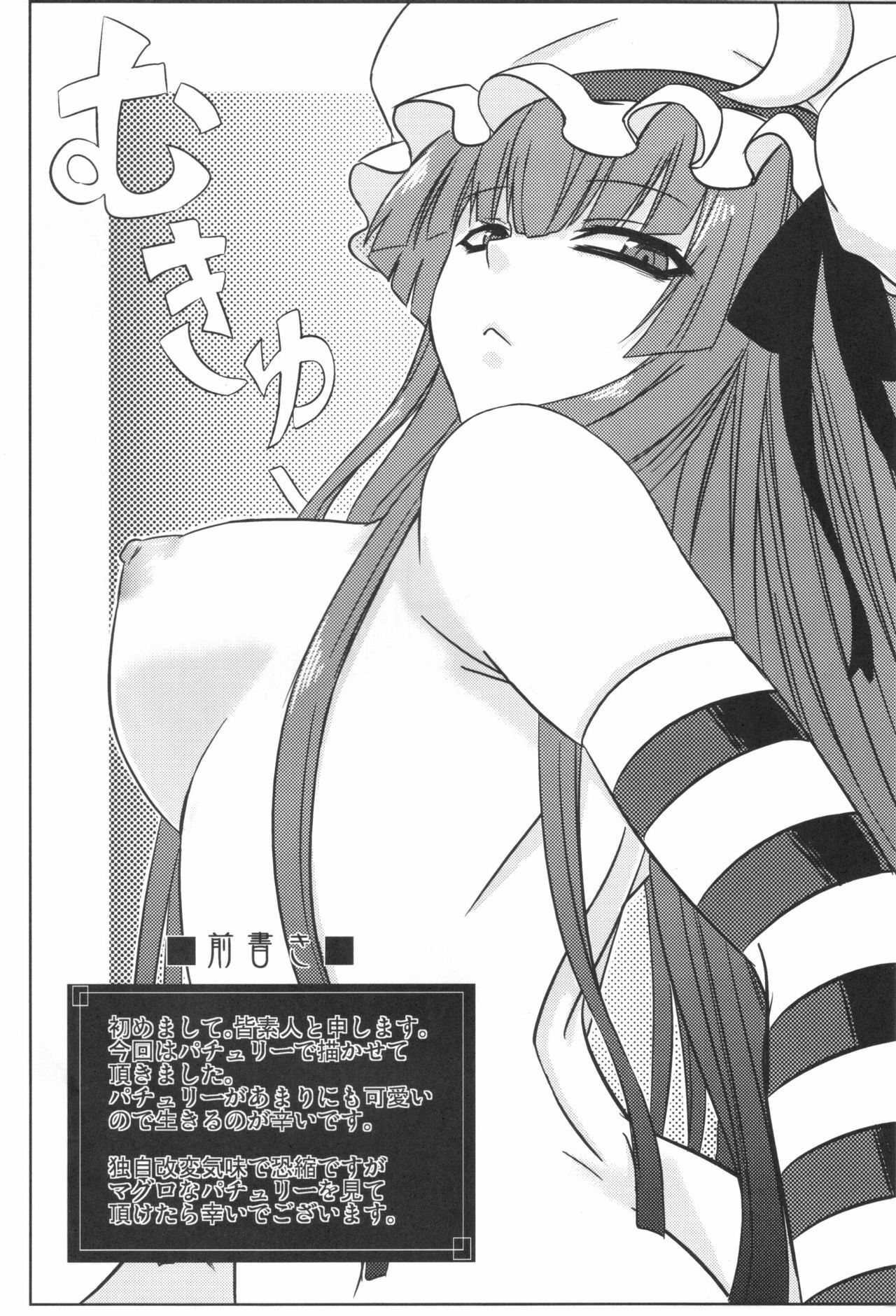 (Reitaisai 8) [Minarai Honpo (Minamoto Jin)] Patchouli to Ashi Bakari no Doujin (Touhou Project) page 3 full