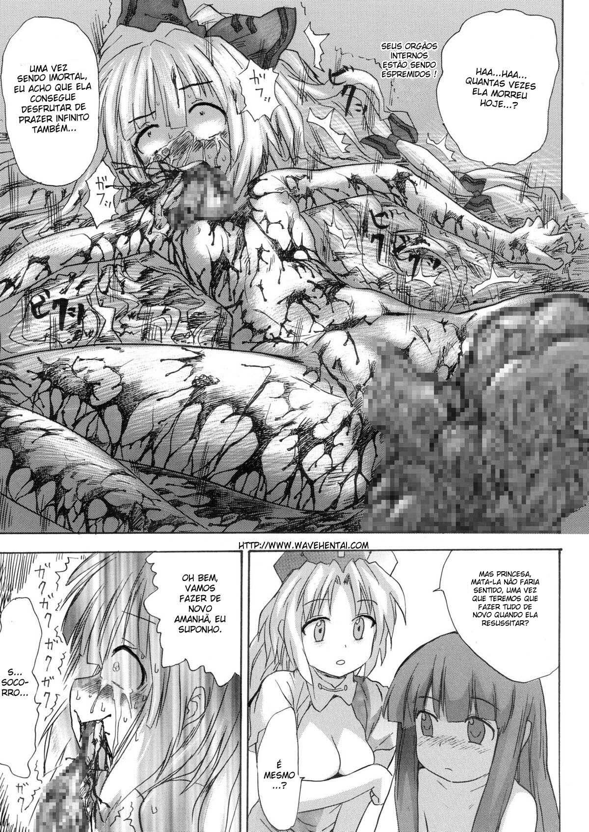 [Pride ZERO] Hourai Ninshin (Touhou Project) [Portuguese-BR] [Wavehentai] page 28 full