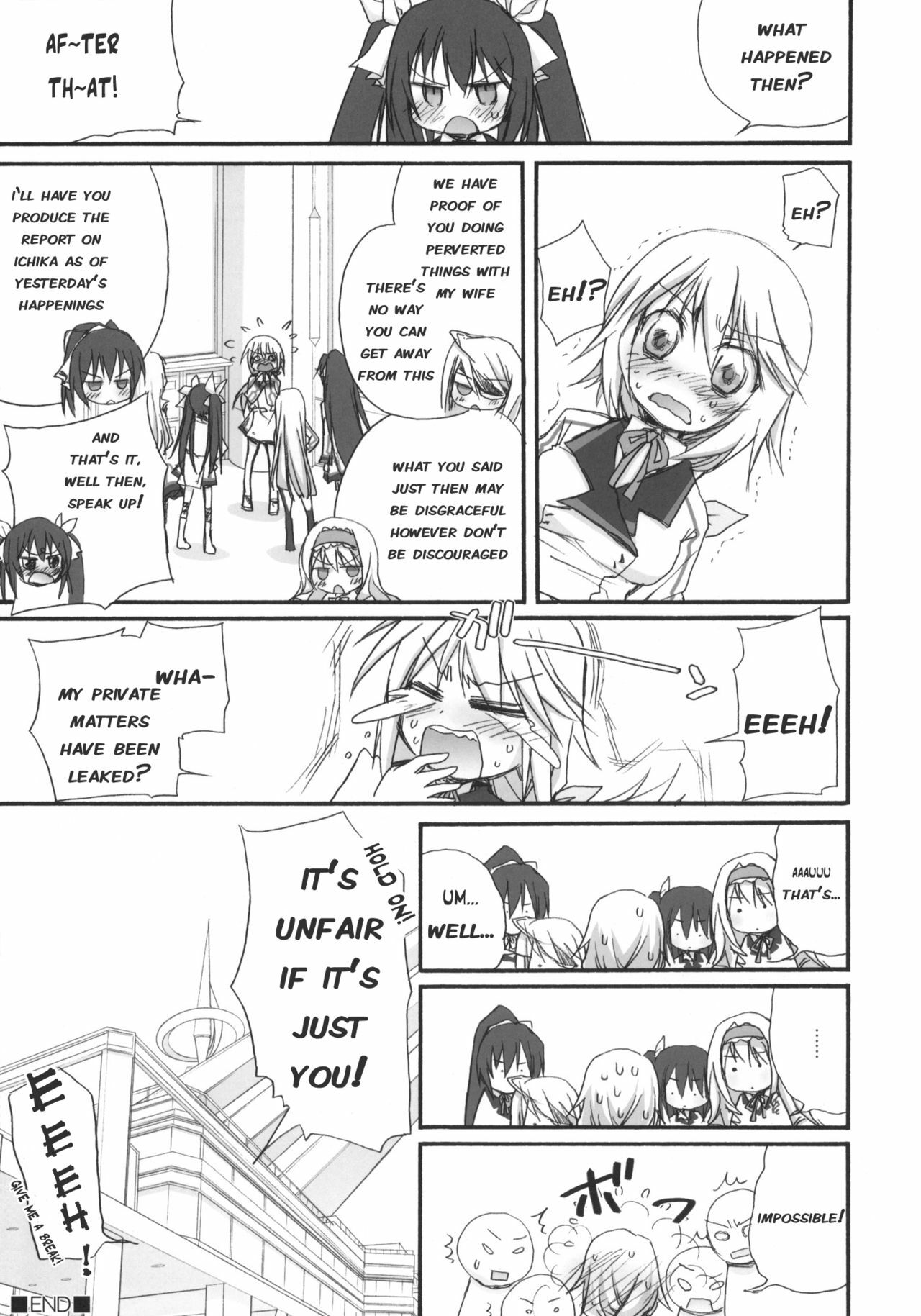 (COMIC1☆5) [Jyaraya (Morishima Petit)] IS -Ichaicha Stratos- (IS ) [English] [Kibitou4Life] page 24 full