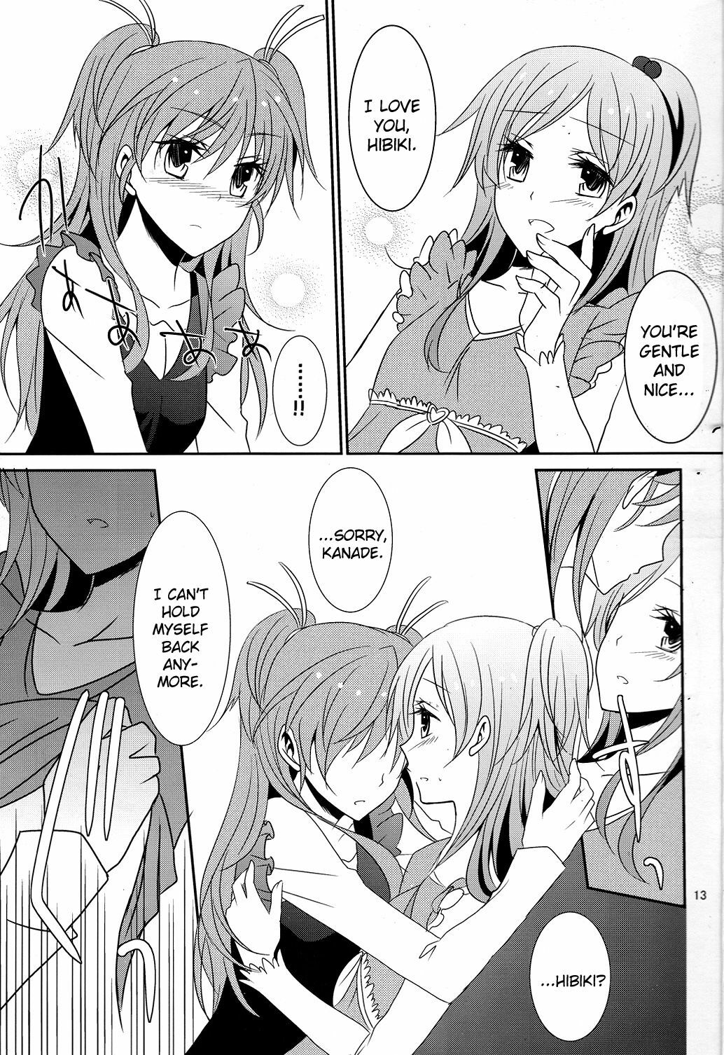 (COMIC1☆5) [434NotFound (isya)] Flow Beat (Suite PreCure♪) [English] [Futari wa Pretty Anon] page 14 full