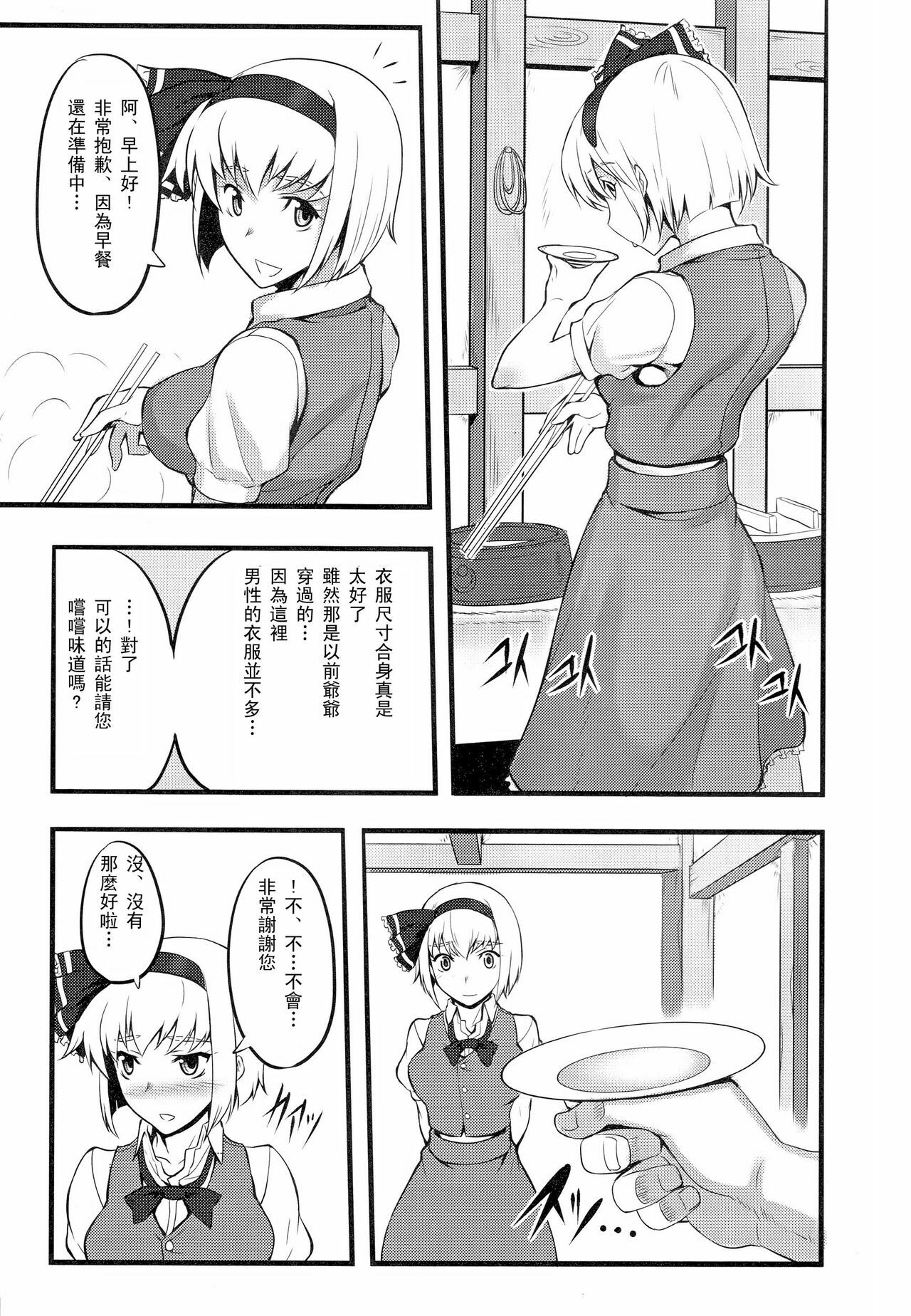 (C79) [Avion Village (Johnny)] Yuumei no Hi ni Sasowarete (Touhou Project) [Chinese] [小君個人漢化] page 4 full