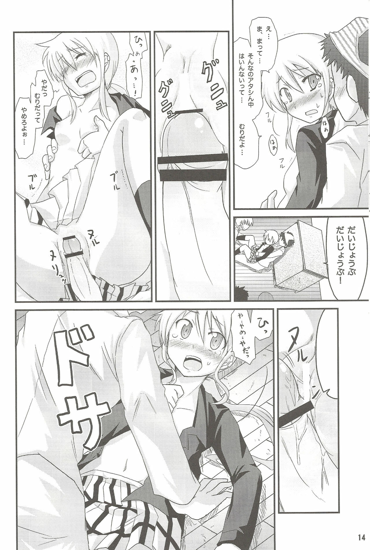 (C75) [dogorpanda (Pikachi)] Tora da! Tora ni Narun da! (Hyakko) page 13 full