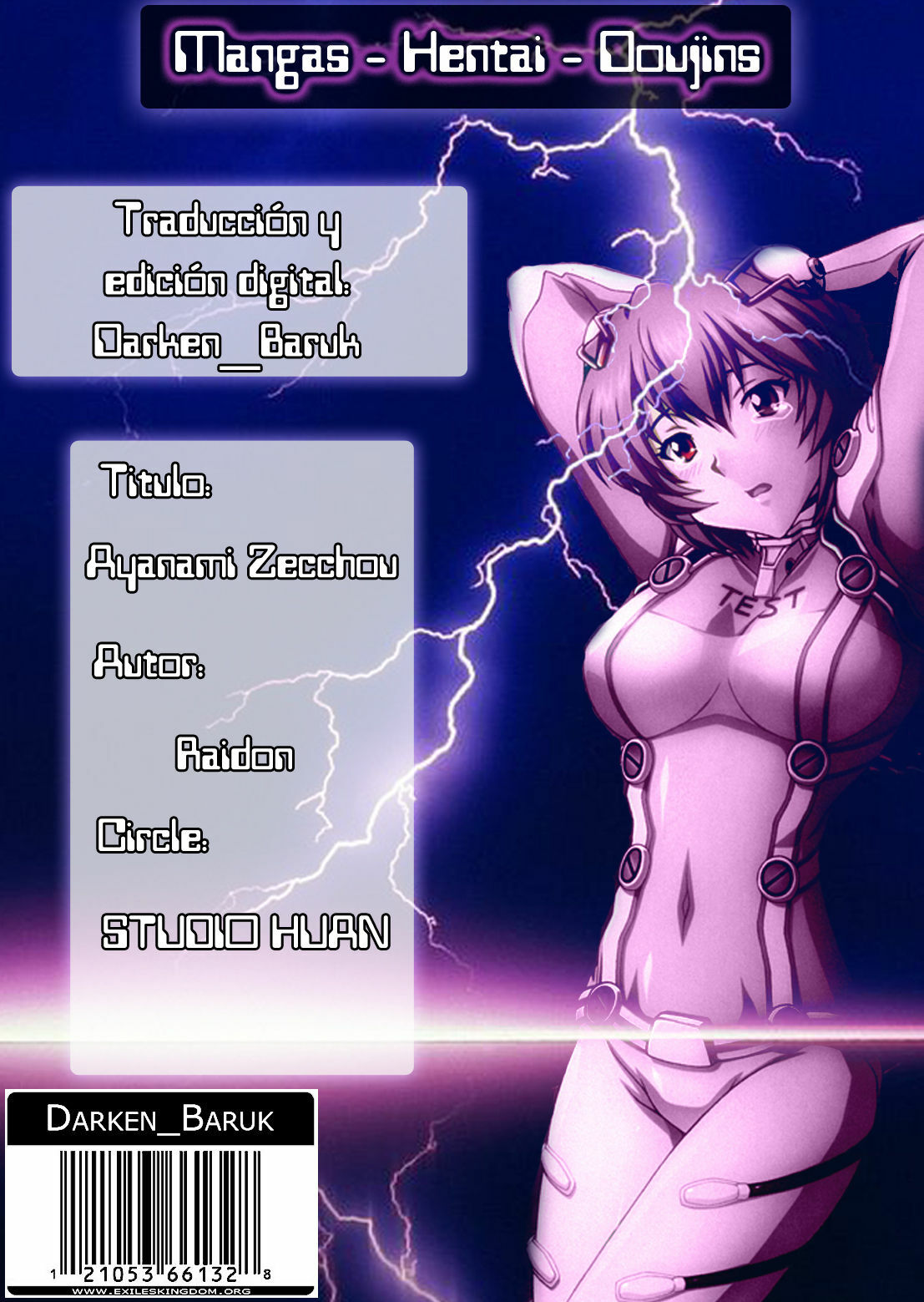 (SC45) [STUDIO HUAN (Raidon)] Ayanami Zecchou (Neon Genesis Evangelion) [Spanish] [Exiles Kingdom] page 27 full