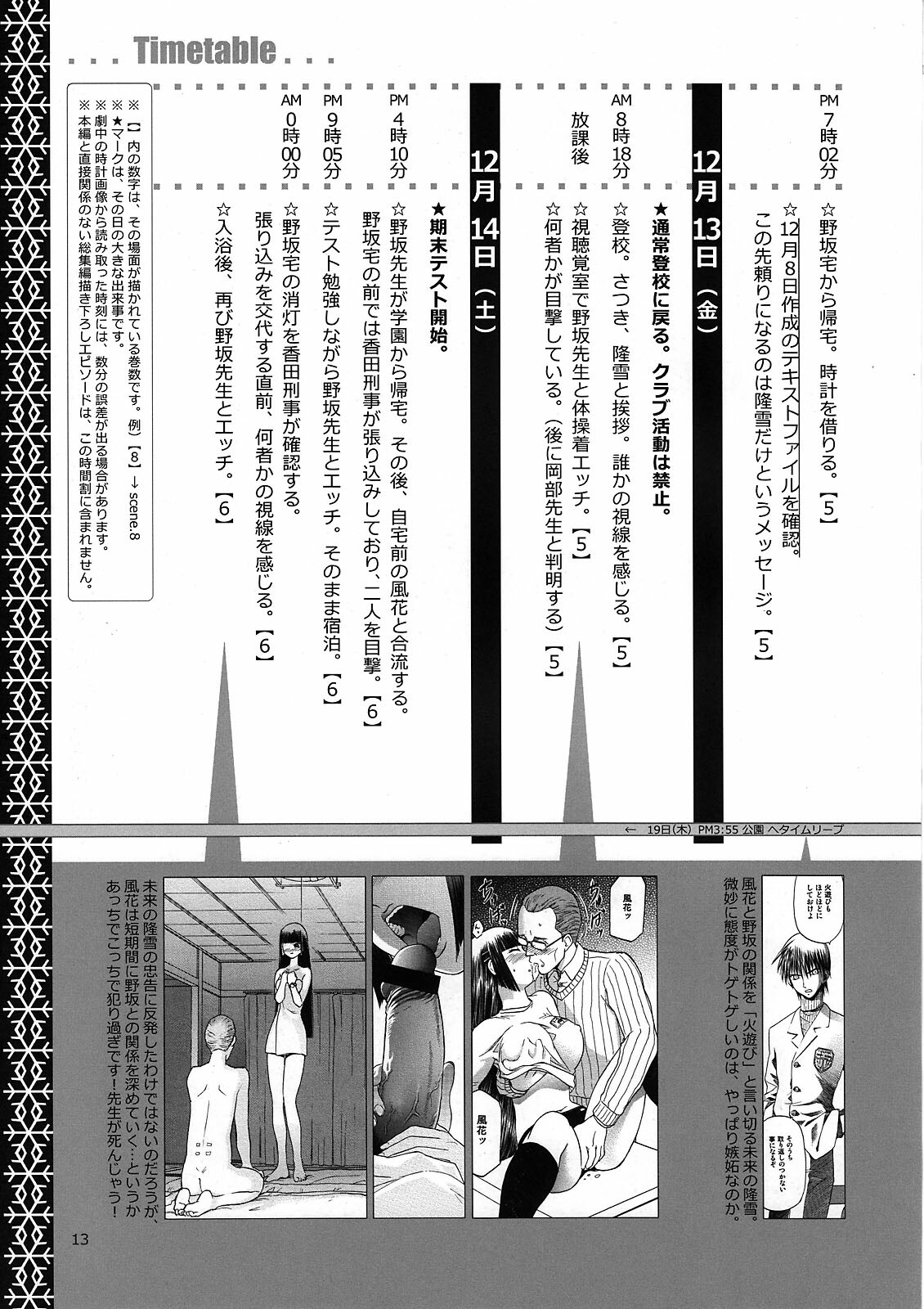 (C76) [Waku Waku Doubutsuen (Tennouji Kitsune)] blue snow blue Kaiseki Book Fuuka no Naszo page 13 full