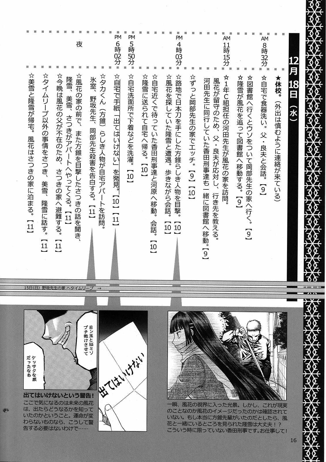 (C76) [Waku Waku Doubutsuen (Tennouji Kitsune)] blue snow blue Kaiseki Book Fuuka no Naszo page 16 full