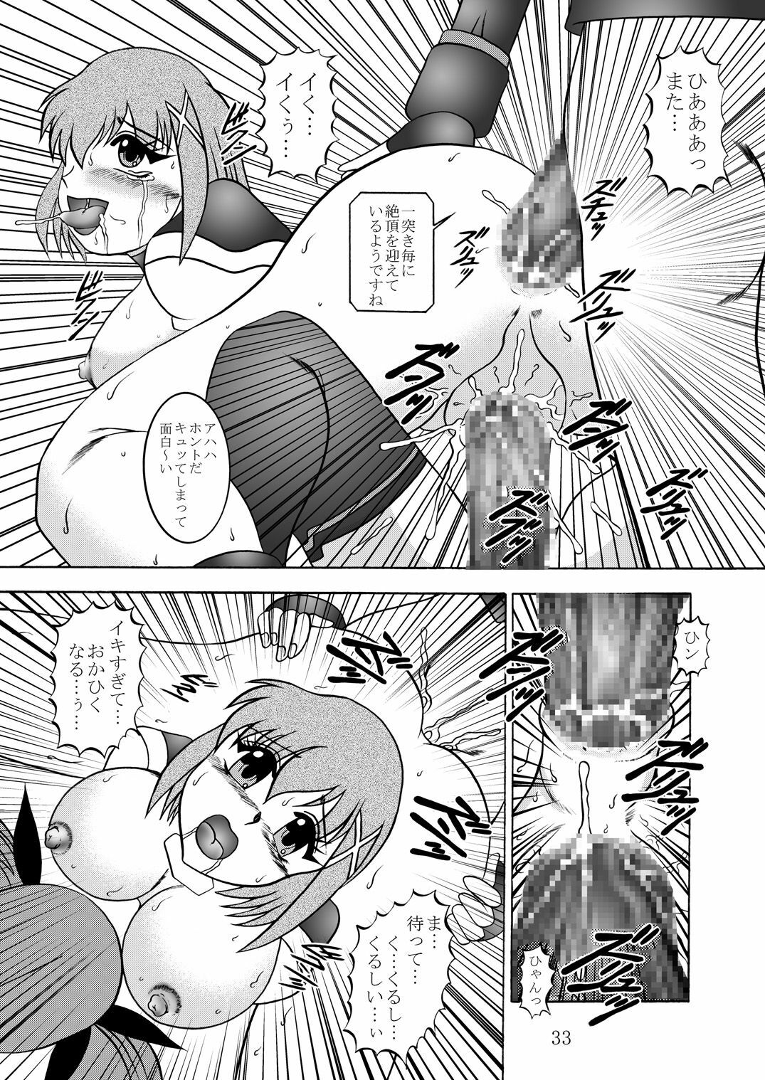 (Puniket 22) [Studio Kyawn (Murakami Masaki)] Ikai jigen (Mahou Shoujo Lyrical Nanoha A's) page 32 full