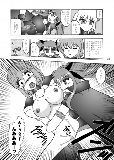 (Puniket 22) [Studio Kyawn (Murakami Masaki)] Ikai jigen (Mahou Shoujo Lyrical Nanoha A's) - page 23