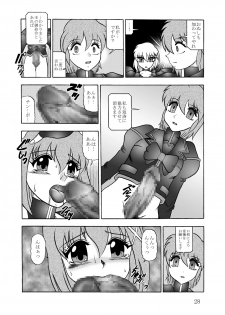 (Puniket 22) [Studio Kyawn (Murakami Masaki)] Ikai jigen (Mahou Shoujo Lyrical Nanoha A's) - page 27