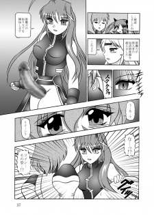 (Puniket 22) [Studio Kyawn (Murakami Masaki)] Ikai jigen (Mahou Shoujo Lyrical Nanoha A's) - page 36