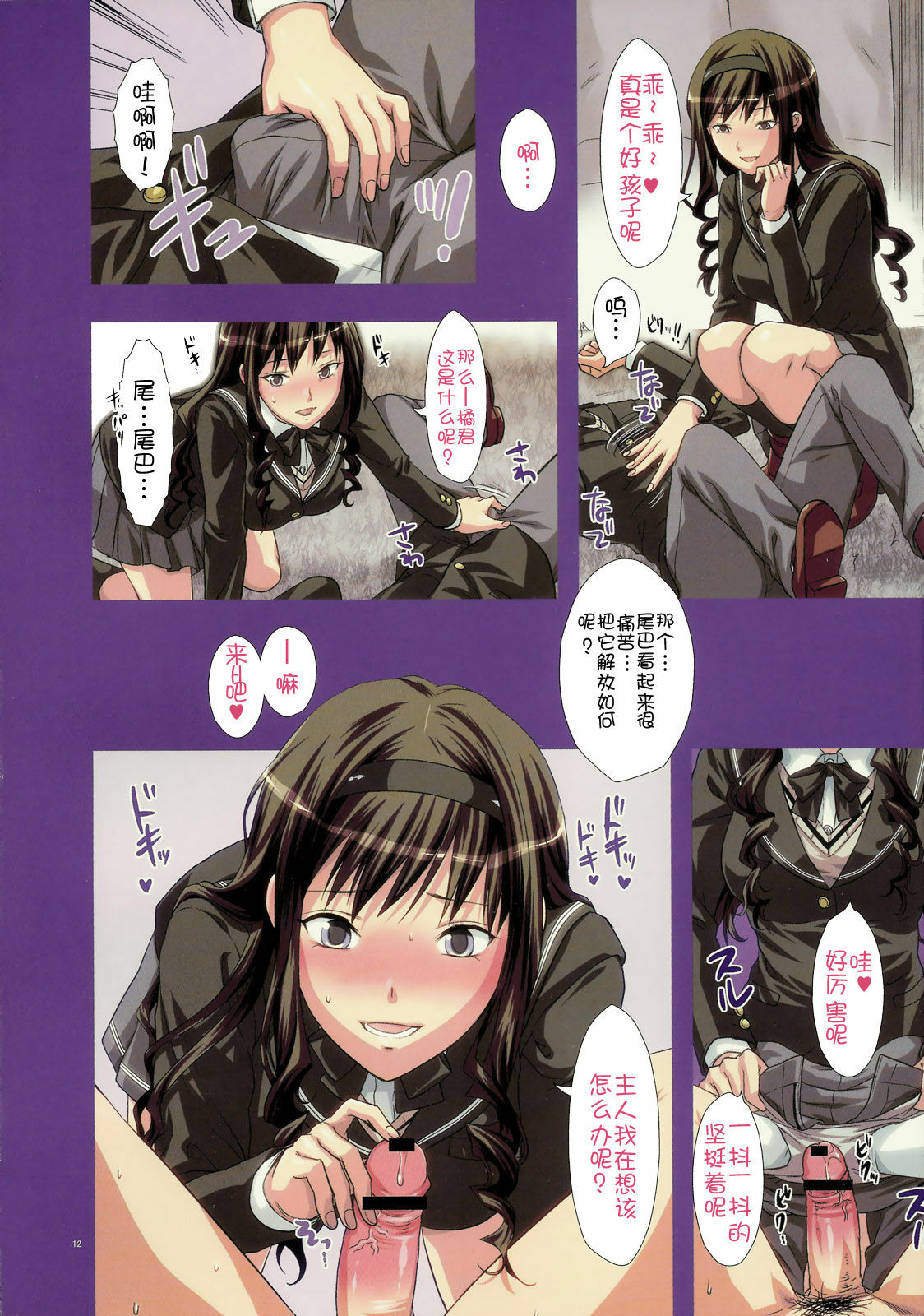 (C79) [Lv.X+ (Yuzuki N Dash)] Watashi no Itoshi no Wanko-kun (Amagami) [Chinese] [渣渣汉化组] page 12 full