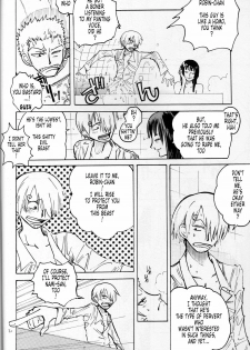[Cafe Ruanky (Miyamoto Takeshi, Kitazato Futaba)] Floral Talk (One Piece) [English] [Tonigobe] - page 29