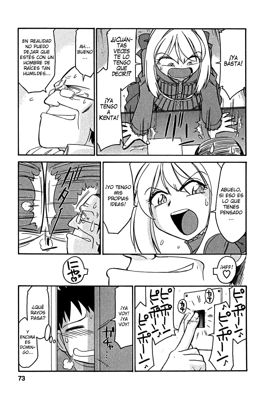 [Charlie Nishinaka] Cheers! 5 [Spanish] [Futae Ikken] page 73 full