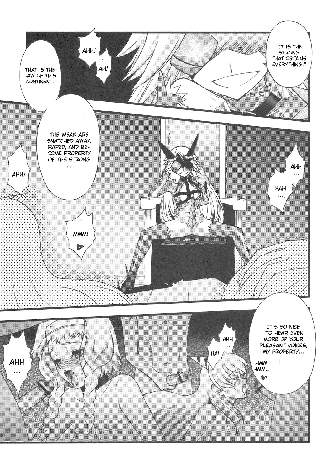 (COMIC1☆3) [Sanazura Doujinshi Hakkoujo (Sanazura Hiroyuki)] Queen's Blade Dorei Koujo Leina & Elina (Queen's Blade) [English] [CGrascal] page 5 full