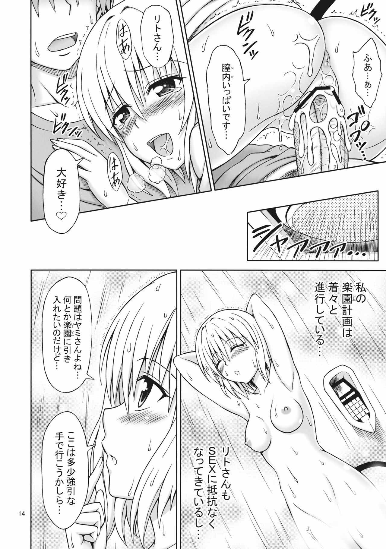 (COMIC1☆5) [Brain Dead (Eiji)] ToLOVEru TRIP! (To LOVE-Ru Darkness) page 14 full