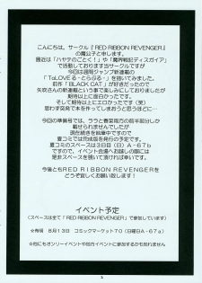(SC31) [RED RIBBON REVENGER (Makoushi)] Troublemaker Junbigou (To LOVE-Ru) - page 2