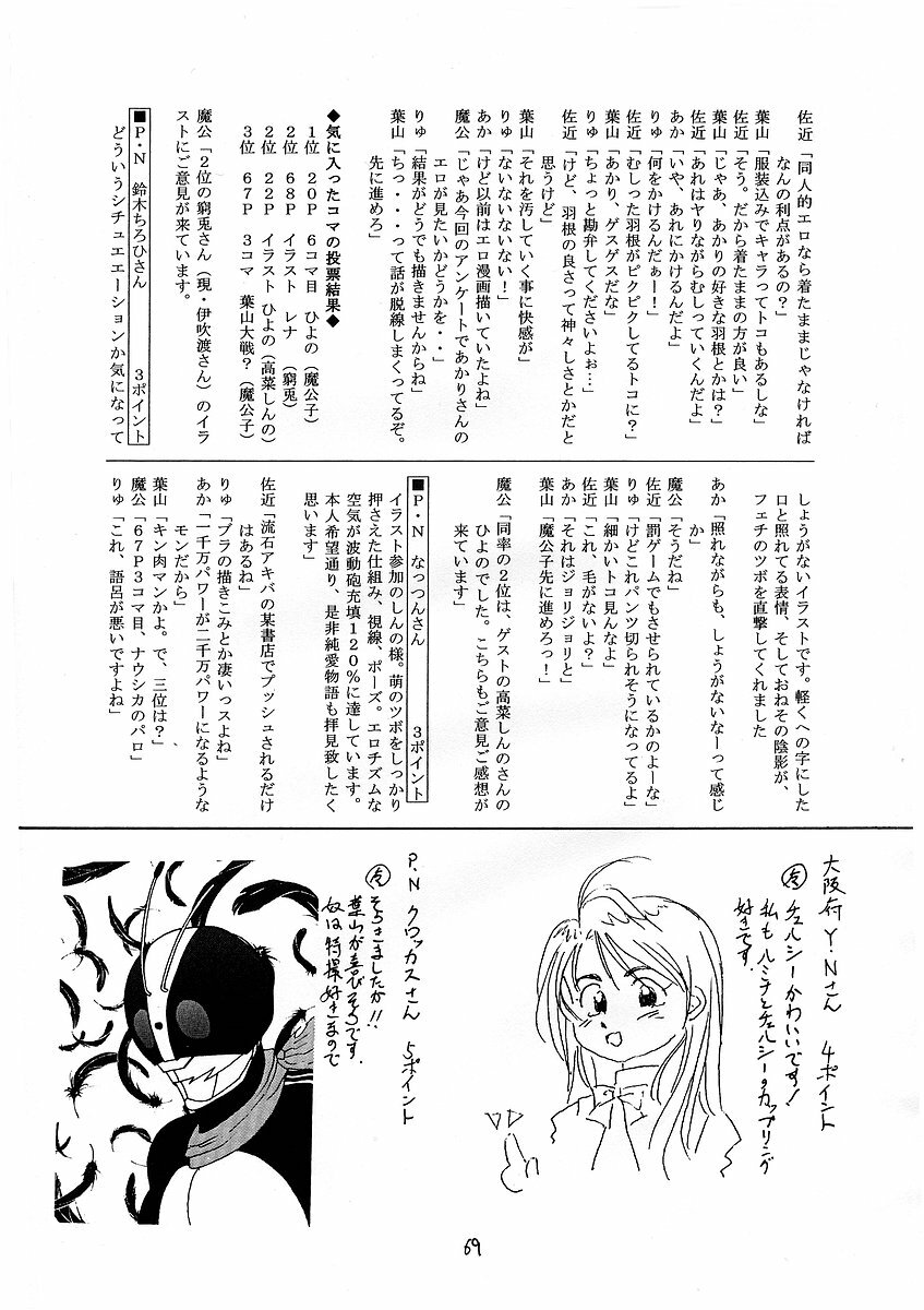 (C64) [RED RIBBON REVENGER (Makoushi)] RESPECTIVELY UNIVERSE (Gundam SEED) page 68 full