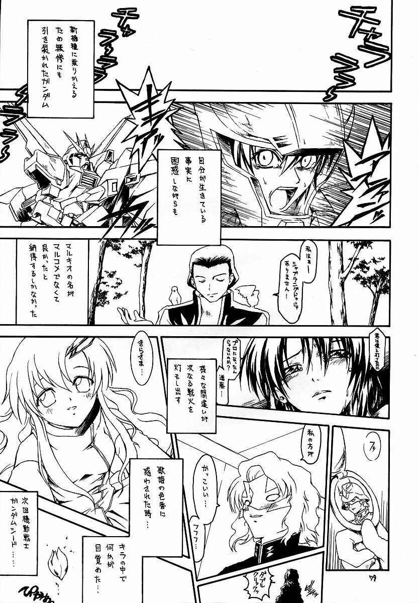 (C64) [RED RIBBON REVENGER (Makoushi)] RESPECTIVELY UNIVERSE (Gundam SEED) page 78 full