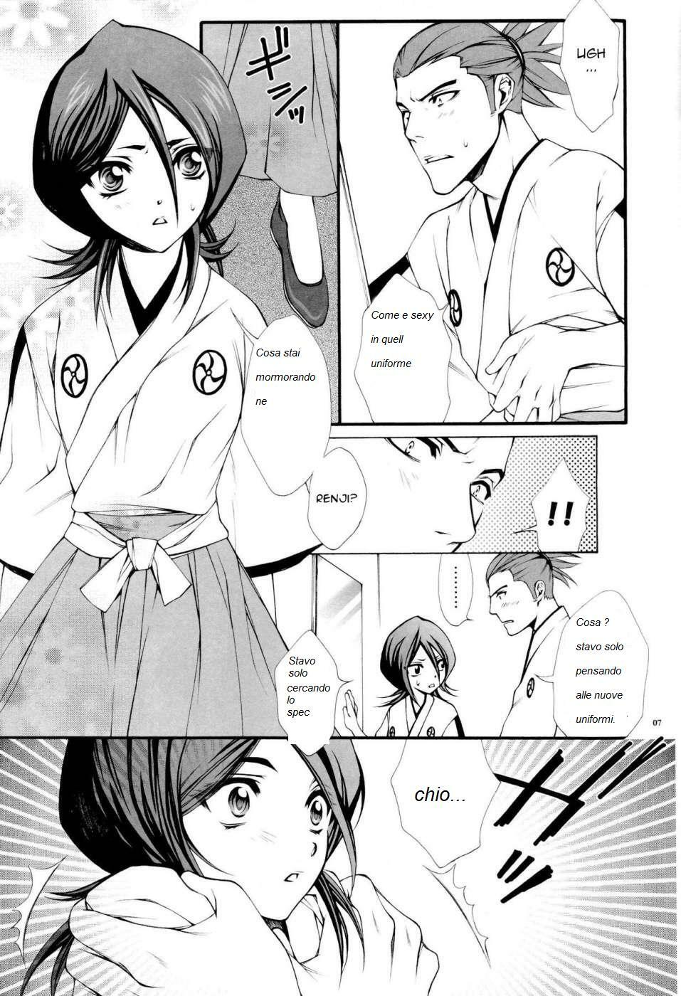 (C68) [Aozora Yuugi (Chin Chin)] Josei Shinigami Kyoukai Shisetsu Shienbu Kaihou (Bleach) [Italian] [sscn] page 6 full
