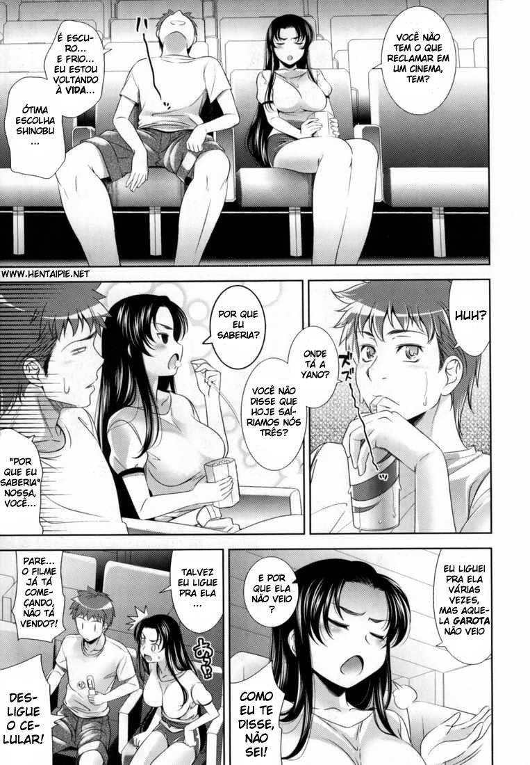 [Yasui Riosuke] BUST TO BUST -Chichi wa Chichi ni- [Portuguese-BR] {hentaipie.net} page 145 full