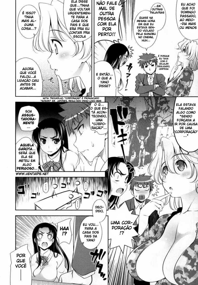 [Yasui Riosuke] BUST TO BUST -Chichi wa Chichi ni- [Portuguese-BR] {hentaipie.net} page 159 full