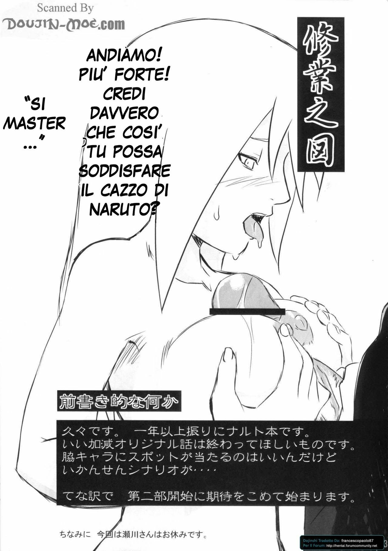 (C70) [Karakishi Youhei-dan Shinga (Sahara Wataru, Kanenomori Sentarou)] Toushatei (Naruto) [Italian] page 2 full
