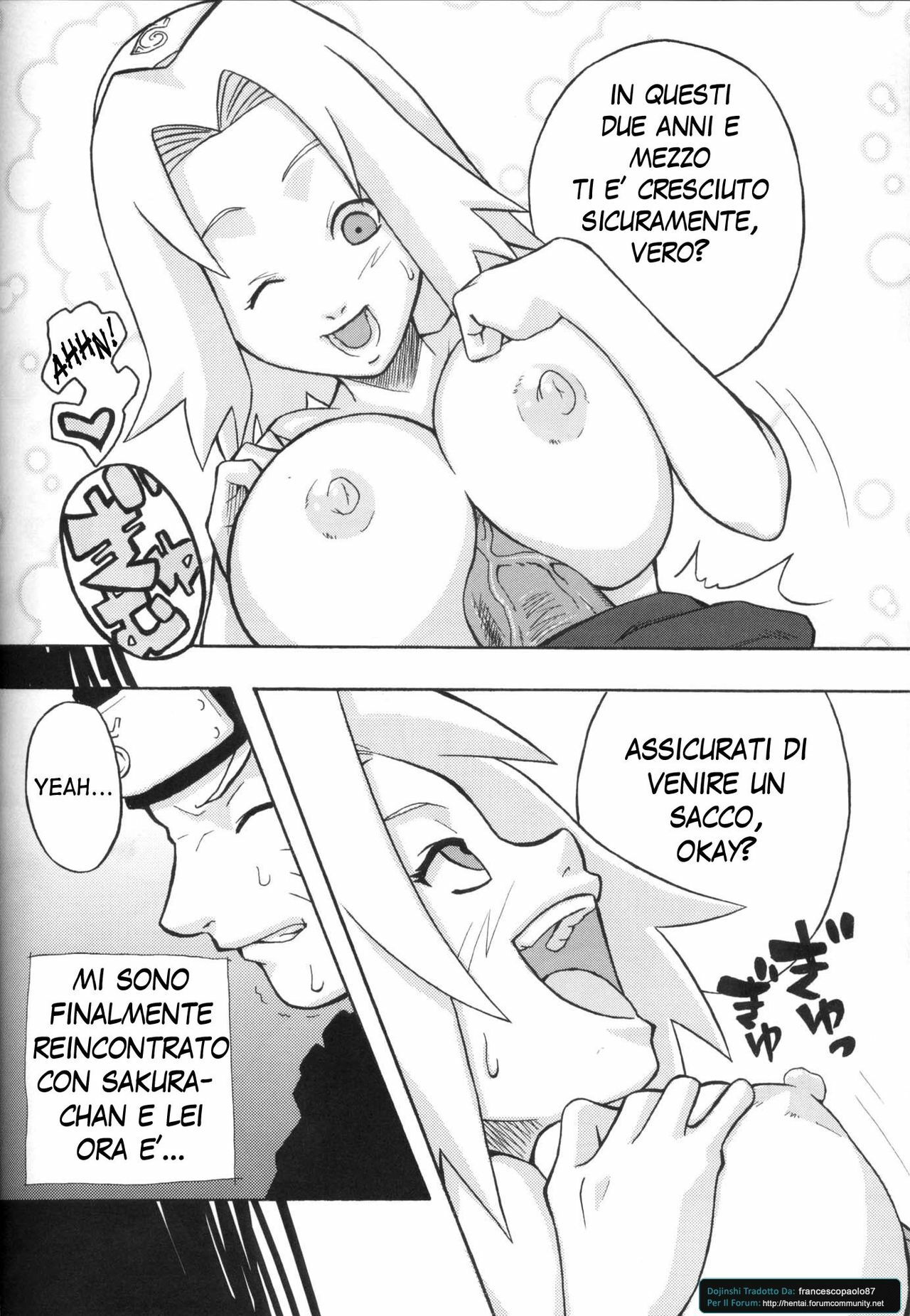 (C70) [Karakishi Youhei-dan Shinga (Sahara Wataru, Kanenomori Sentarou)] Toushatei (Naruto) [Italian] page 5 full