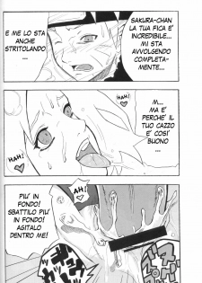 (C70) [Karakishi Youhei-dan Shinga (Sahara Wataru, Kanenomori Sentarou)] Toushatei (Naruto) [Italian] - page 19