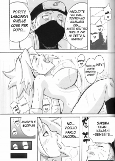 (C70) [Karakishi Youhei-dan Shinga (Sahara Wataru, Kanenomori Sentarou)] Toushatei (Naruto) [Italian] - page 24