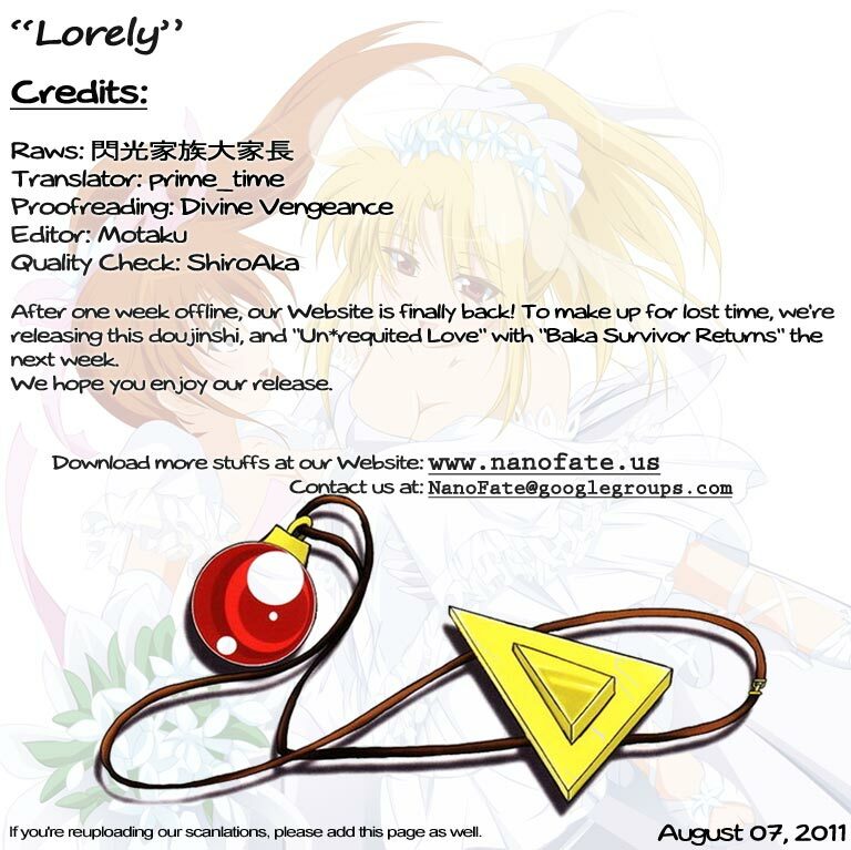 [Kohagura. (Kohaku.)] Loreley (Mahou Shoujo Lyrical Nanoha) [English] [NanoFate] page 35 full