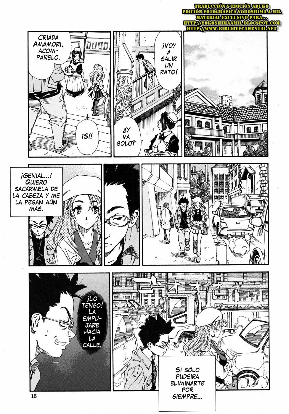 [Seto Yuuki] Amamori no Yari | Amamori, La Lanza (COMIC Mujin 2009-06) [Spanish] [ADUKO] page 12 full