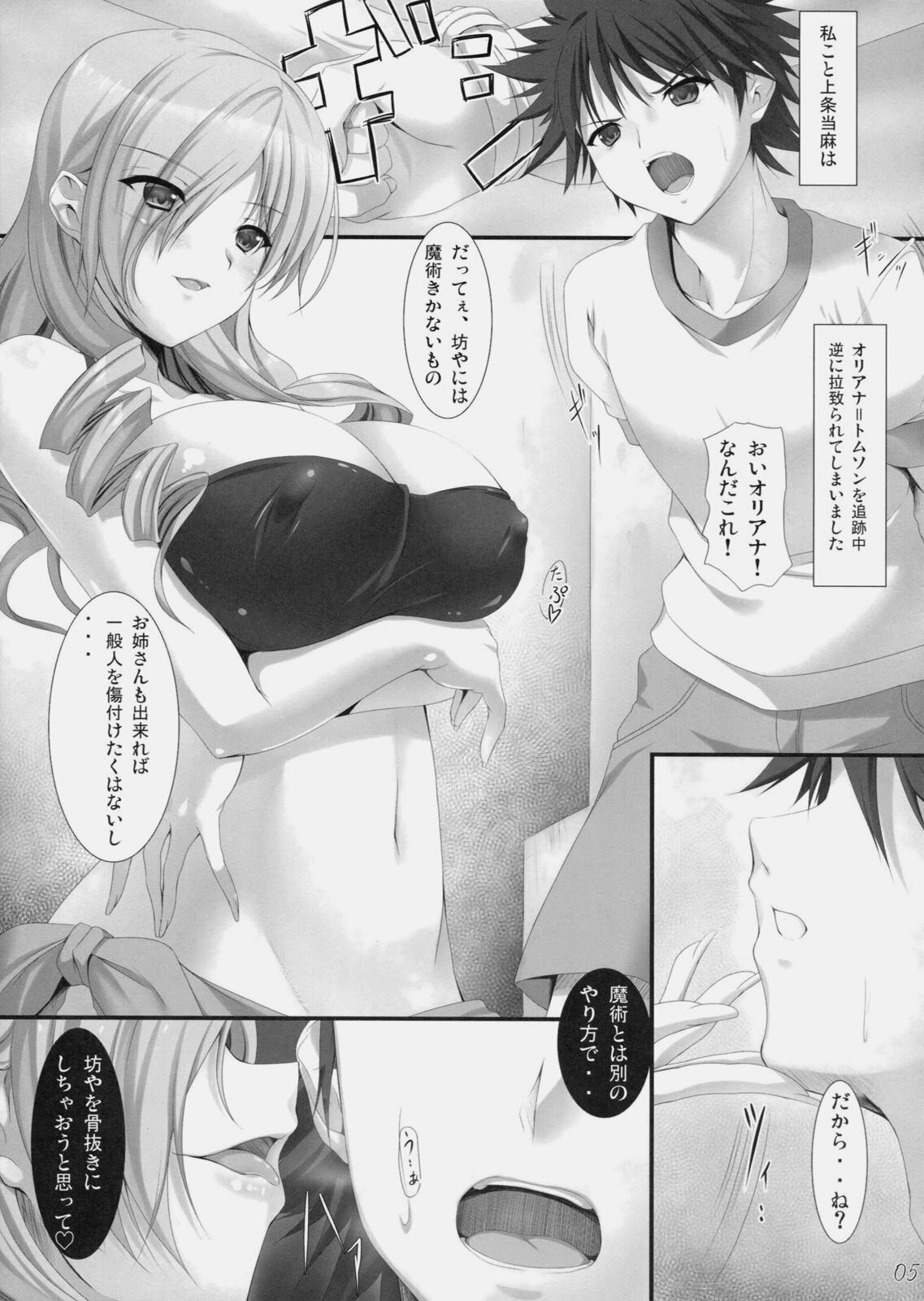 (COMIC1☆5) [In The Sky (Nakano Sora)] Oneesan syndrome (Toaru Majutsu no Index) page 4 full