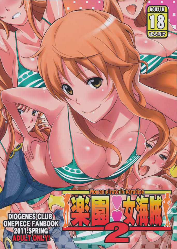 (COMIC1☆5) [Diogenes Club (Haikawa Hemlen)] Rakuen Onna Kaizoku 2 - Woman Pirate in Paradise (One Piece) page 1 full