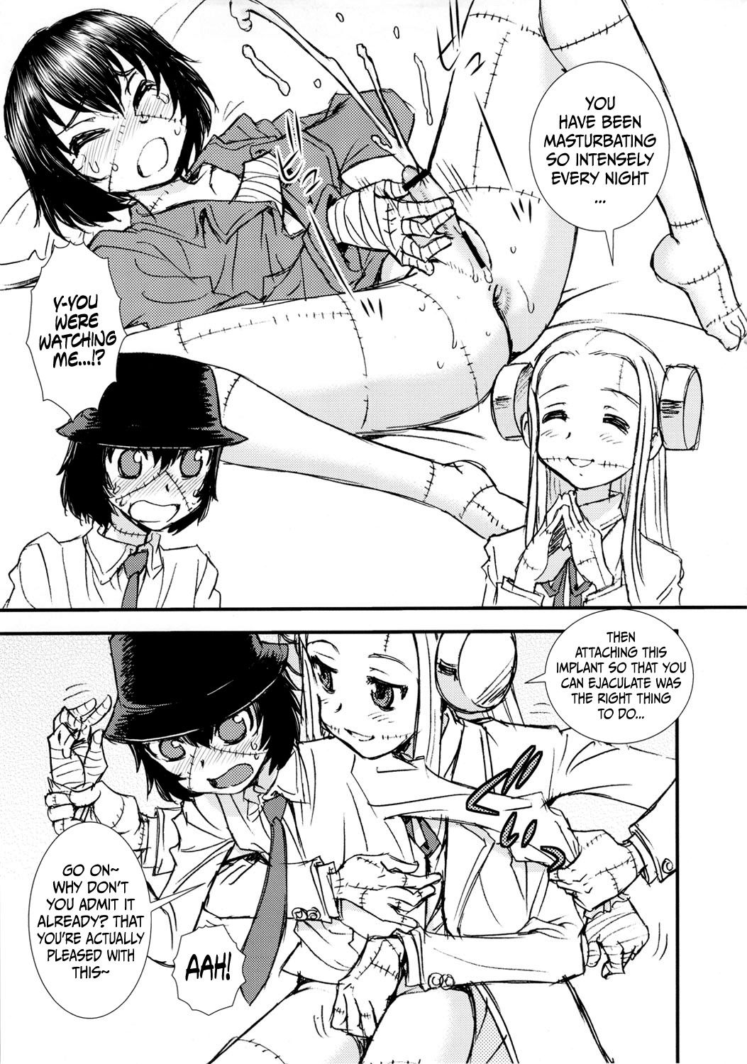 (C79) [Blue Monday (Shinozaki Rei)] Seppuku and the Shikei (Franken Fran) [English] =LWB= page 6 full