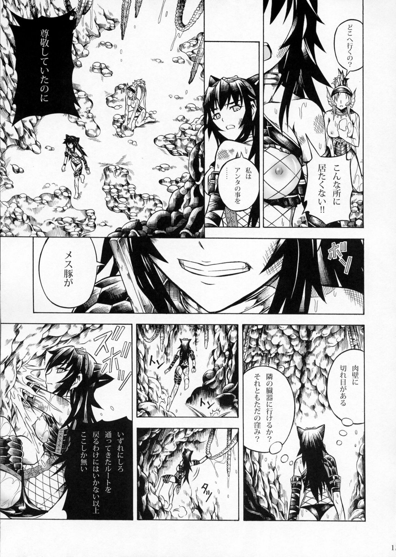 (C79) [Yokohama Junky (Makari Tohru)] Solo Hunter no Seitai 2 The second part (Monster Hunter) page 12 full