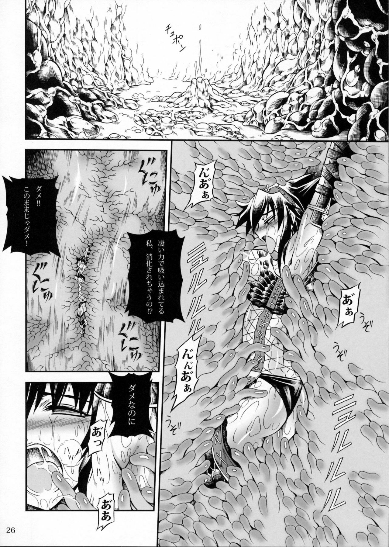 (C78) [Yokohama Junky (Makari Tohru)] Solo Hunter no Seitai 2 THE FIRST PART (Monster Hunter) page 25 full