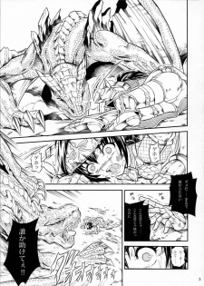 (C78) [Yokohama Junky (Makari Tohru)] Solo Hunter no Seitai 2 THE FIRST PART (Monster Hunter) - page 2