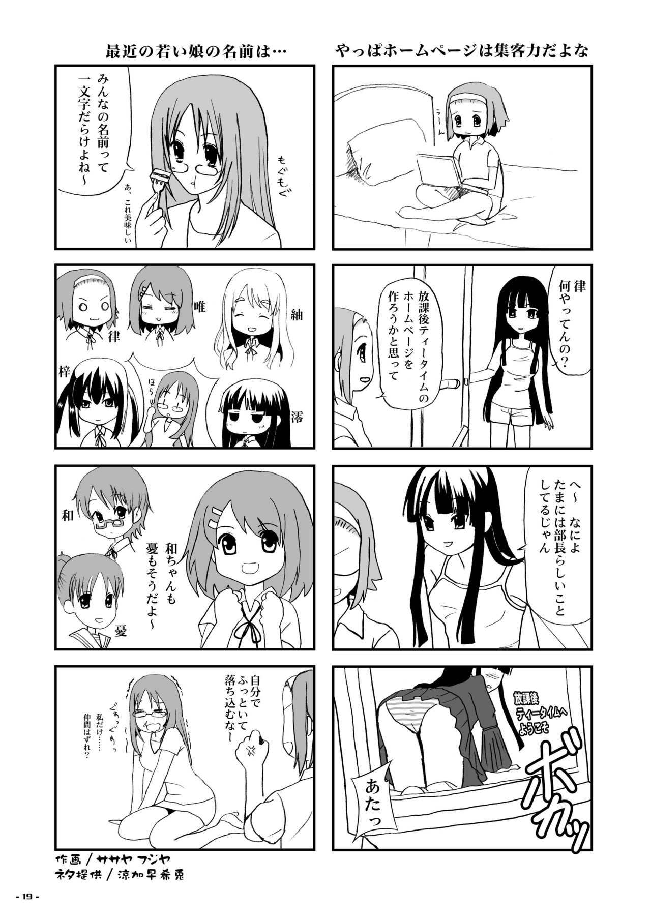 (C78) [Assemblink (Suzuka Sakito)] Ricchan Paradise (K-ON!) page 19 full