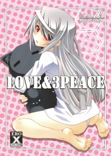 (COMIC1☆5) [i.r.o.Zi (Mutsuki Ginji, Aoi Shinji)] LOVE&3PEACE (IS ) [Chinese] [soulrr个人汉化] - page 1