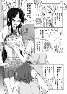 (C76) [GOLD RUSH (Suzuki Address)] Jumping Now↑↑↑ (K-ON!) [Chinese] [ゼロ漢化] - page 9