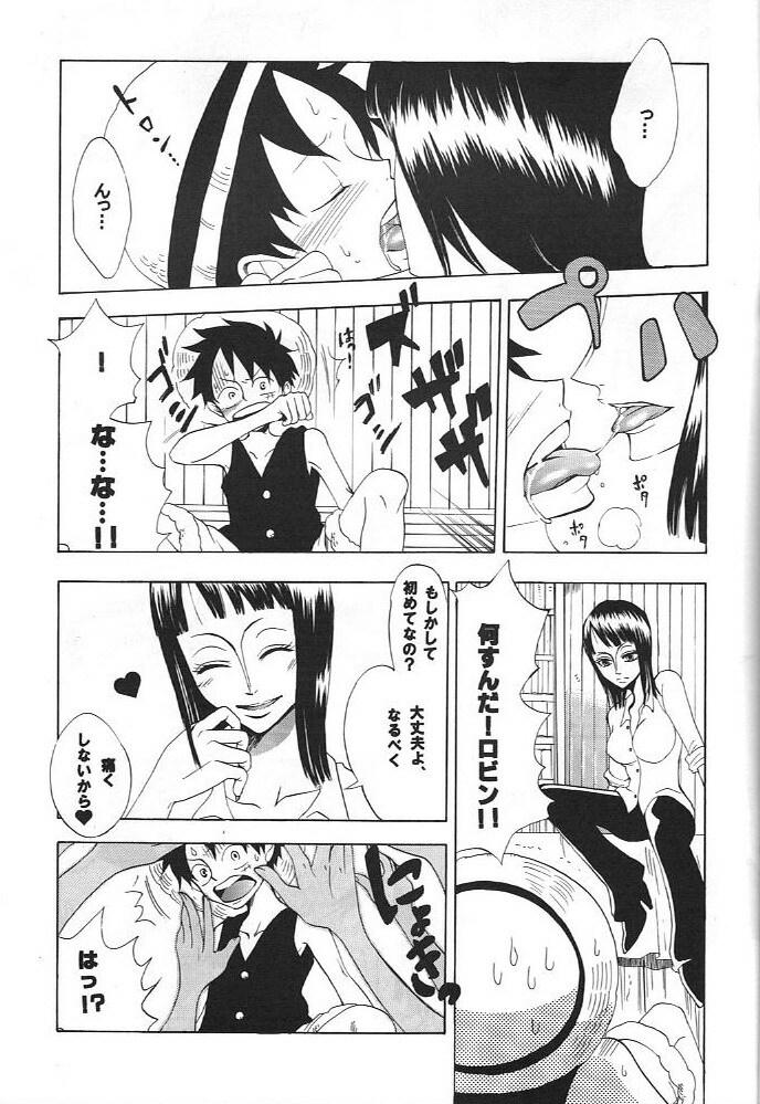 (C66) [PINK STAR (Urazawa Kaoru)] Kimi wa Pet (One Piece) page 12 full