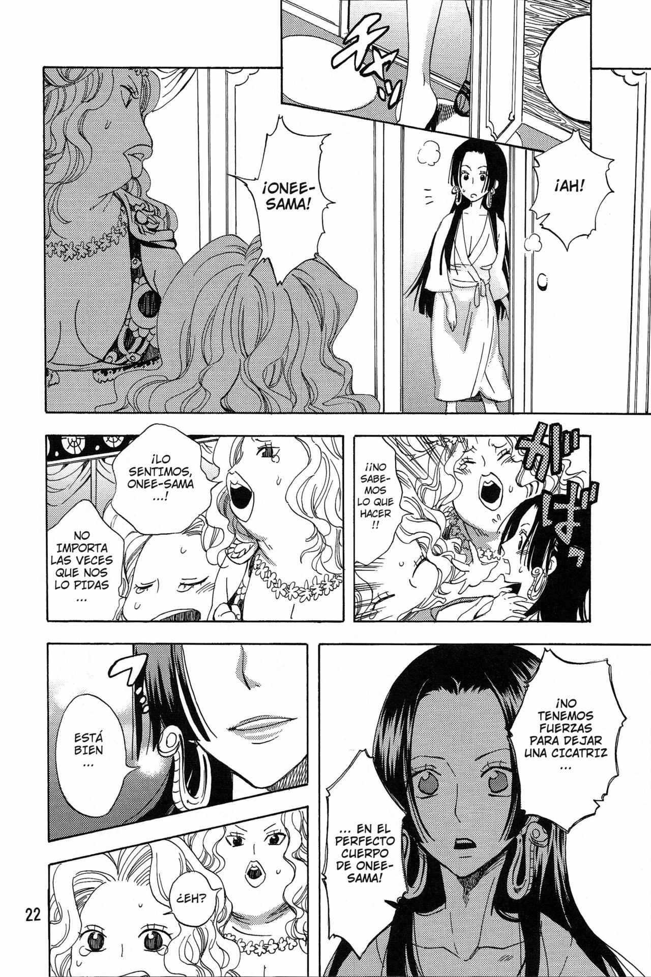 (C77) [Kurione-sha (YU-RI)] Heart Blossom (One Piece) [Spanish] [Japandream Scantrad] page 21 full