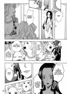 (C77) [Kurione-sha (YU-RI)] Heart Blossom (One Piece) [Spanish] [Japandream Scantrad] - page 21