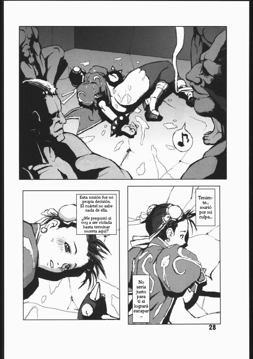 (C66) [Hanshi x Hanshow (NOQ)] Fight For The No Future BB (Street Fighter) [Spanish] [Exiles Kingdom] page 27 full