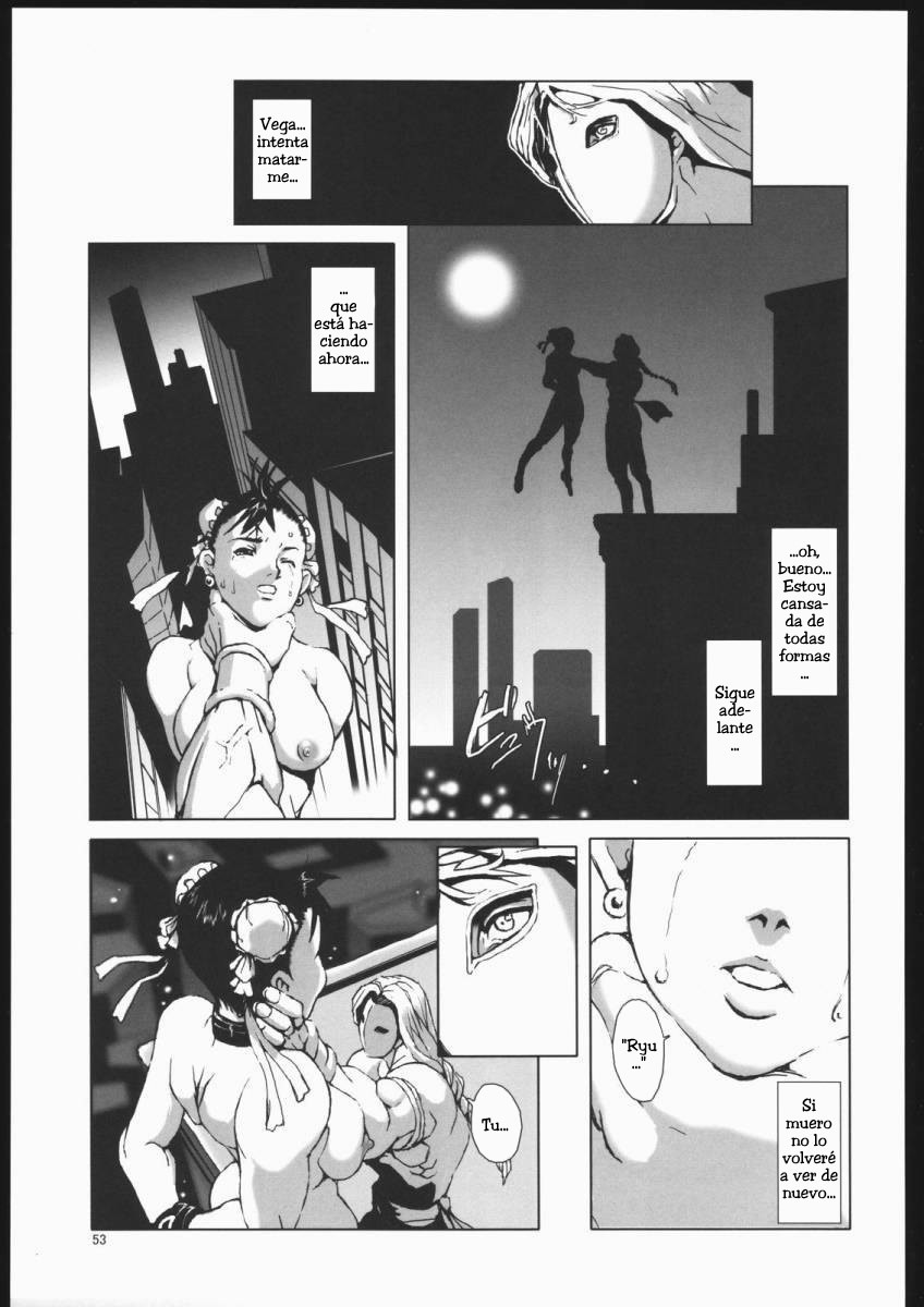 (C66) [Hanshi x Hanshow (NOQ)] Fight For The No Future BB (Street Fighter) [Spanish] [Exiles Kingdom] page 52 full