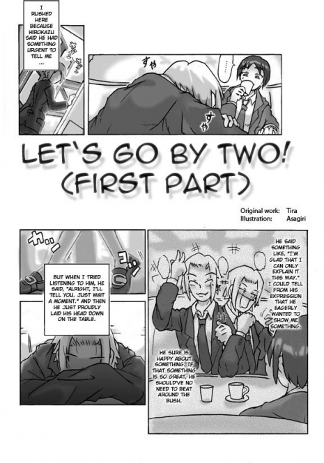 [Asagiri] Let's go by two! (first part) [ENG]